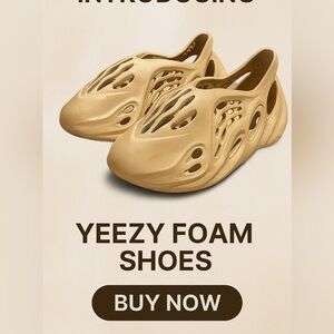 Yeezy Rnnr Slip-On Foam Shoes